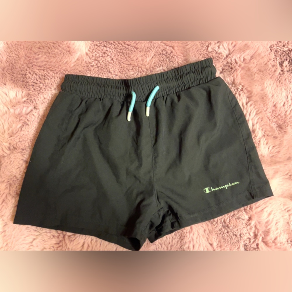 Black girls champion shorts.
